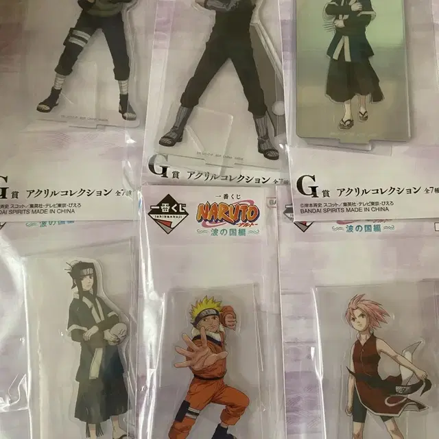 나루토 제일복권 g상 아크릴스탠드