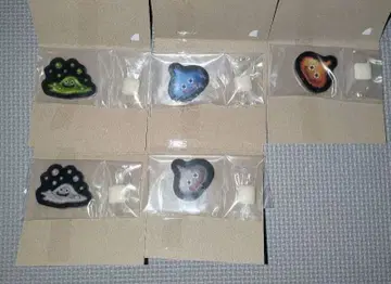 드래곤 퀘스트 캐릭터 마그네츠 5종 슬라임, 메탈, 하구레, 베스, 버블