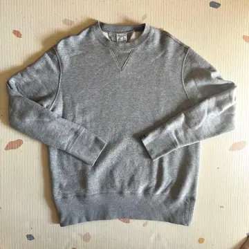 LOOPWHEELER 루프 휠러 그레이 크루넥 맨투맨 M