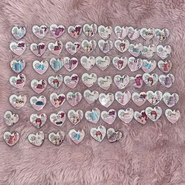 프리즘스톤 옅은 핑크 세트