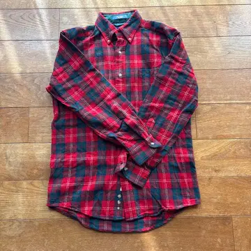 펜들턴 플란넬 셔츠 빨간색 체크