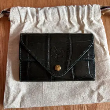 IL BISONTE 다크 그린 카드 케이스