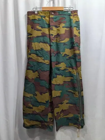 벨기에군 지그소 카모 오버 팬츠 M 상당 밀리터리 카모플라쥬 워크 팬츠