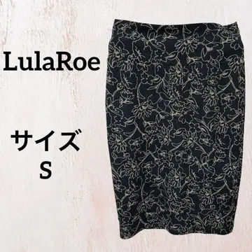 LulaRoe 플라워 프린트 타이트 스커트 S