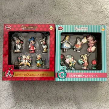 디즈니 미키마우스&프렌즈&앨리스 오너먼트 세트