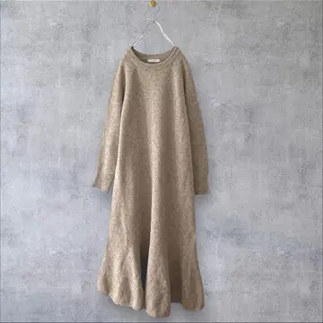 새상품급 저널 스탠다드 울 100% 트라페즈 원피스