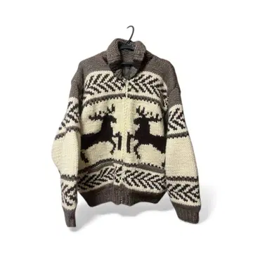 선착순! VAN JAC 코위찬 니트 스웨터 루돌프 캐나다제