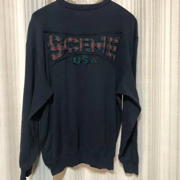 SCENE 네이비 트레이닝복 L 사이즈