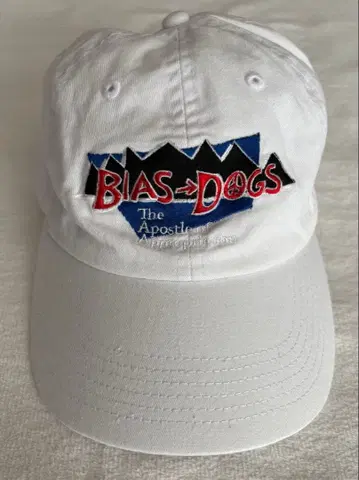 BIAS DOGS 바이어스 도그스 캡 화이트