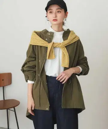 [ 새상품급 ] 센스 오브 플레이스 SENSEOFPLACE 숏 모즈 코트