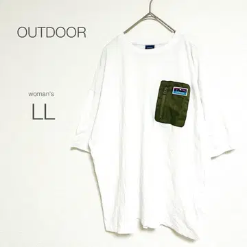 [아웃도어] T셔츠 [LL] 오버사이즈 포켓T 상의 빅 사이즈
