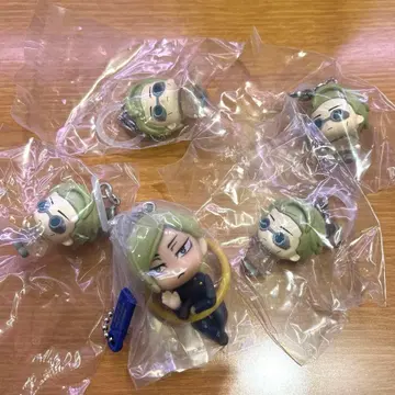 주술회전 나나미 켄토 메지루시 액세서리 4개 & 곤니치링 세트