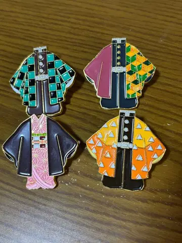 귀멸의 칼날 다이캐스트 핀즈 세트