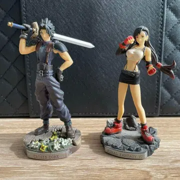 FF7 7 트레이딩 아츠 미니 피규어 티파 자크 세트