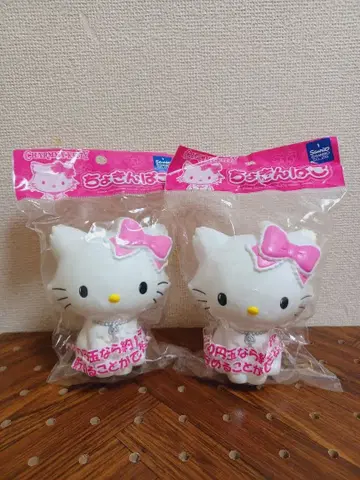 챠미 키티 저금통 2007년 플라스틱 헤이세이 레트로