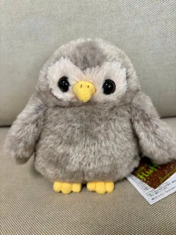 산레몬 올빼미 봉제 인형 단종 레어