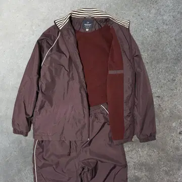 스포츠 셋업 DUNLOP 로고 나일론 자켓 & 팬츠