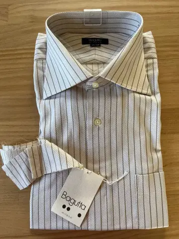 SALE!! Bagutta 스트라이프 와이셔츠 43-98