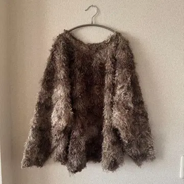 [ 새상품급 ] ZARA 니트풍 티셔츠 부클레 돌먼 슬리브 M 사이즈