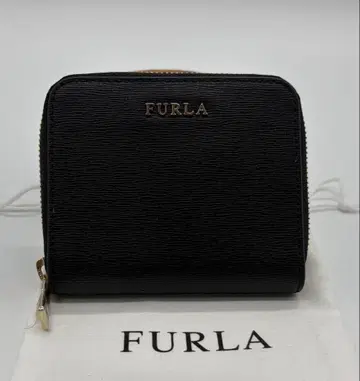 FURLA 훌라 컴팩트 지피 월렛 블랙