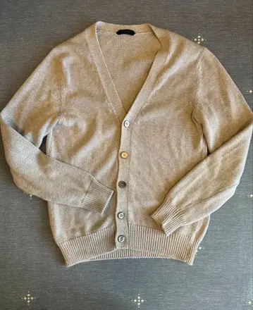 ZANONE 베이지 V넥 가디건 48