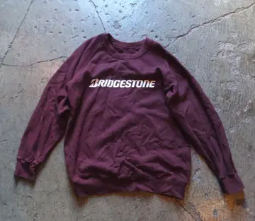 80s90s BRIDGESTONE 버건디 트레이닝복 맨투맨
