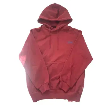 [ 새상품급 ] 케보즈 백 로고 자수 후드티 KEBOZ 크림슨