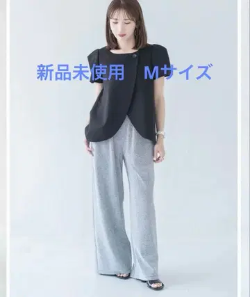 CONNSE 라메 팬츠 M 사이즈 미사용 새상품