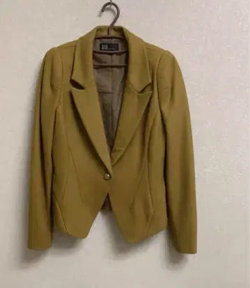 머스타드 테일러드 자켓