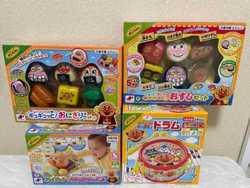 호빵맨 완구 묶음 판매 4점