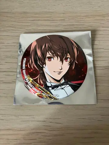 페르소나5 아케치 고로 캔뱃지