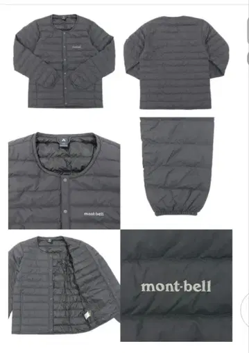 mont-bell 스페리오 다운 라운드넥 자켓 다크 그레이 M