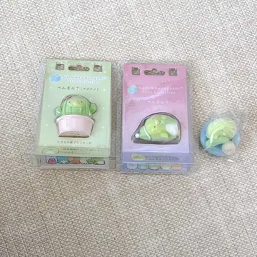 스미코구라시 푸치 마스코트 펭귄? 선인장 잘자