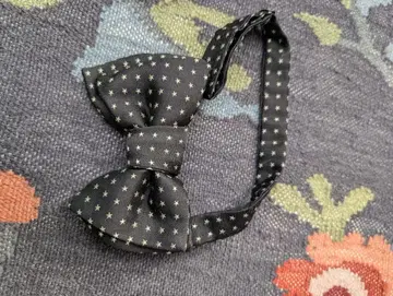 GUILTYPARTIES 나비 넥타이 블랙 별 패턴