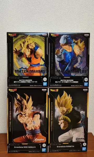 드래곤볼 MATCH MAKERS와 Grandista 4점 세트