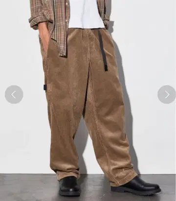 FREAK'S STORE 6W 코듀로이 웨빙 벨트 팬츠