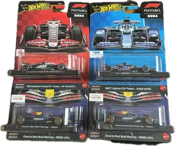 핫휠 프리미엄 레이스 모듬 F1 4대 세트