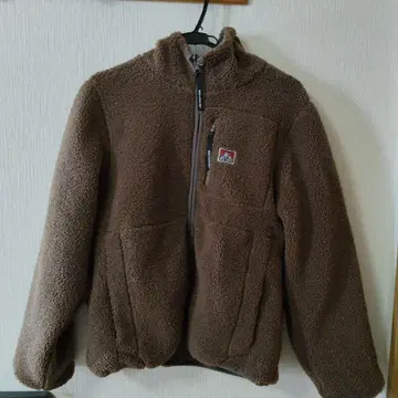 벤 데이비스 리버서블 플리스 자켓 브라운