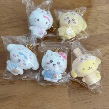 산리오 치이카와 (먼작귀) 콜라보 플로키 마스코트 참