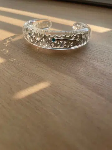 투명 아크릴 별 모양 뱅글