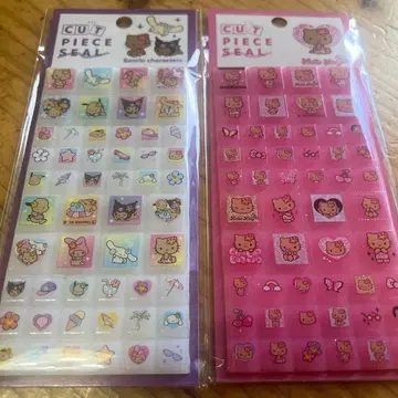 타일씰 산리오 키티 2장 세트