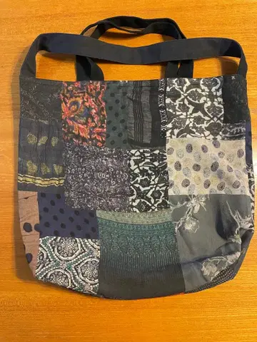 pas de calais 패치워크 토트백