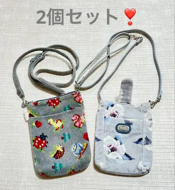 FEILER 페이러 하이디 프렌즈 포레스트 스마트폰 숄더 2개 세트