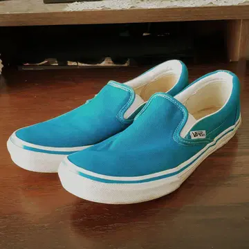 VANS 슬립온 스카이블루 터콰이즈