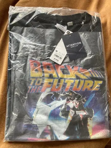 GU 백투더퓨처 T셔츠 M사이즈