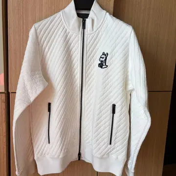 댄스 위드 드래곤 화이트 퀼팅 블루종