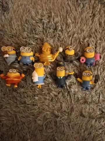 미니언 피규어 9개 세트