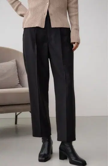 택 포함 미사용 새상품: 아즐 마우지 스탠다드 테이퍼드 팬츠