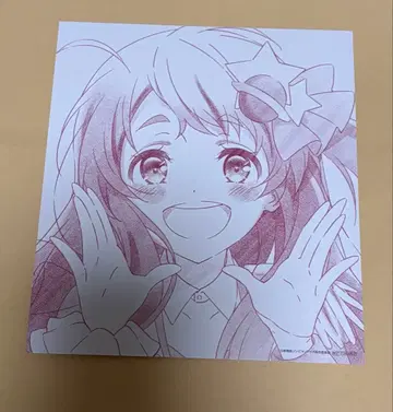 좀비랜드 사가 특전 색지풍 카드 미나모토 사쿠라