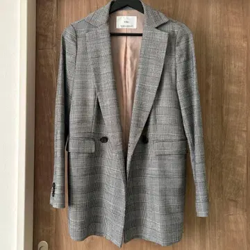 이네드 INED 글렌체크 자켓